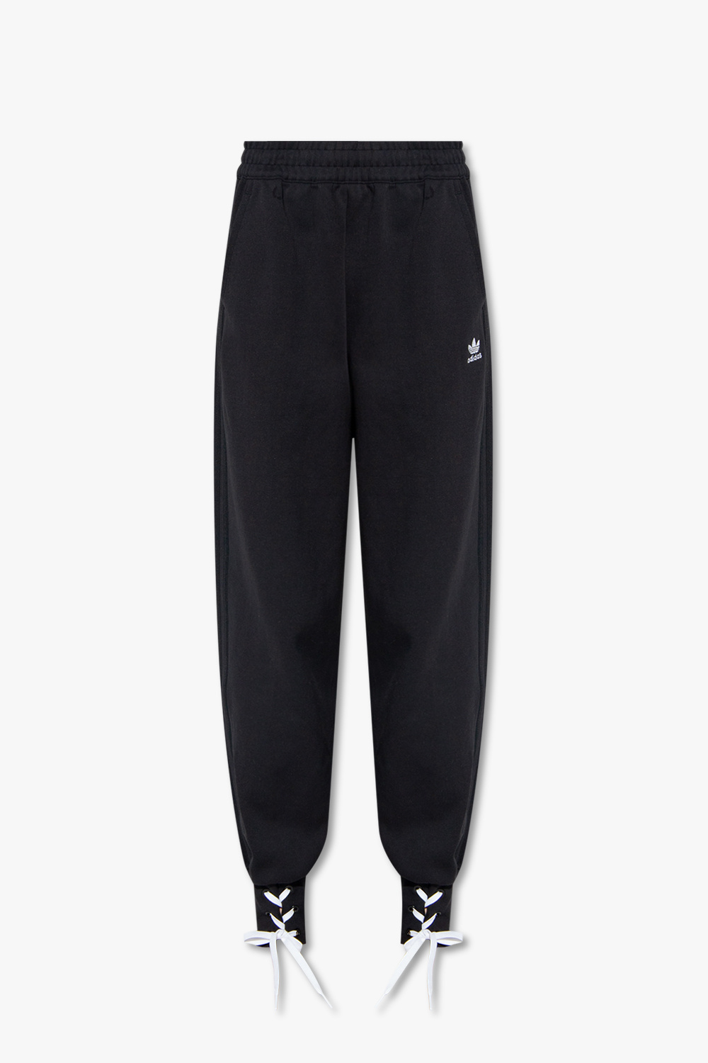 womens adidas velvet vibes sst track pants in sand Black Sweatpants with logo ADIDAS Originals SchaferandweinerShops KR